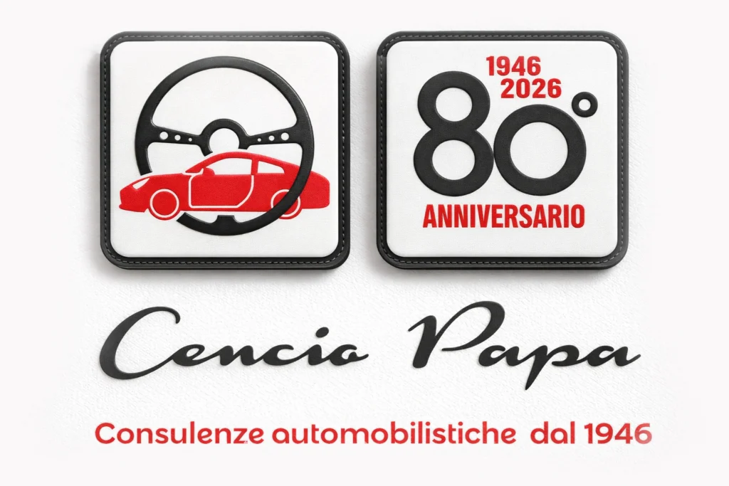 Sistema di identità Cencio Papa e logo dell’80° anniversario